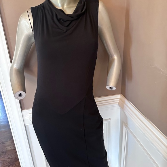 Haute Hippie Modal Little Black Dress Sz 8 - Picture 2 of 5